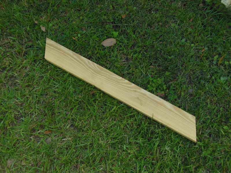 Leg brace blank.