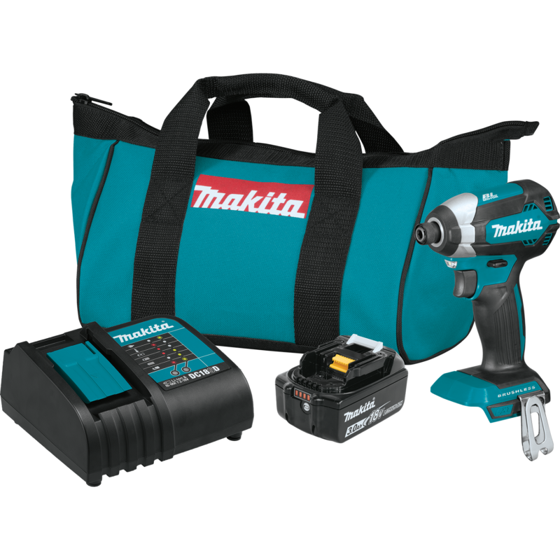 Makita sub compact brushless impact driver kit