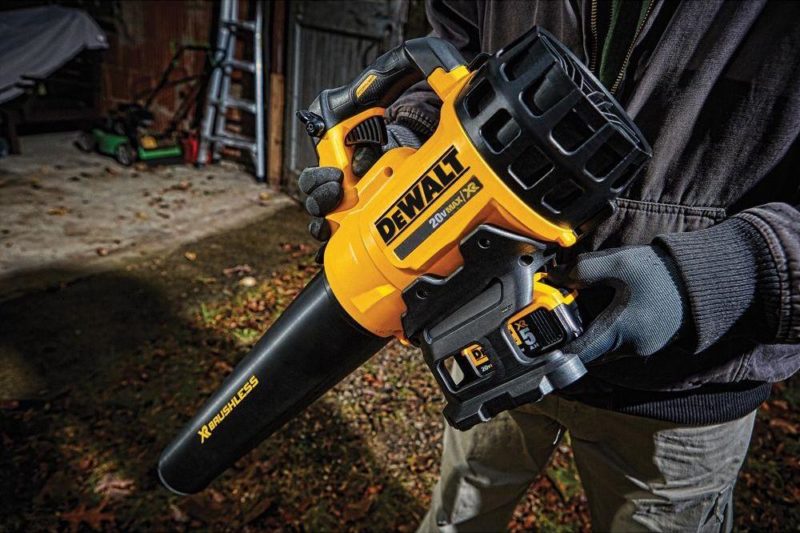 dewalt cordless leaf blower