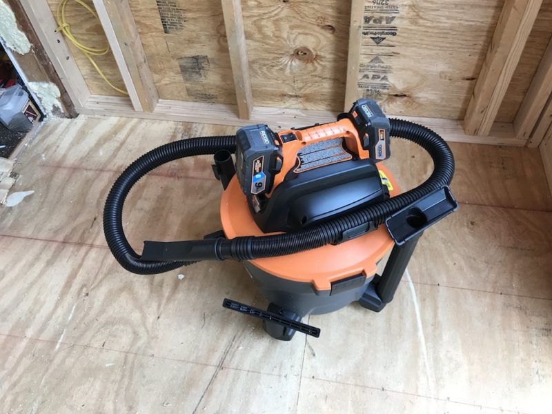 ridgid cordless wet/dry vac