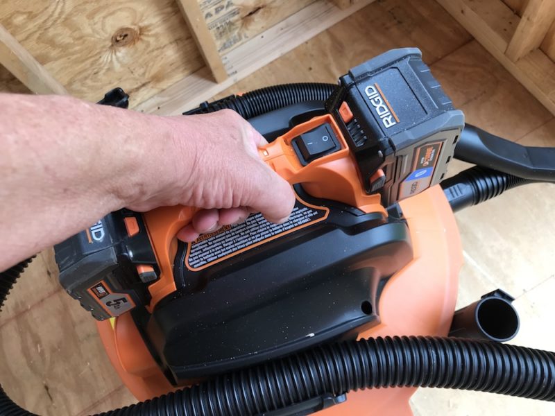 Ridgid Cordless Wet/Dry Vac Review - Vacs Without Borders - Home Fixated