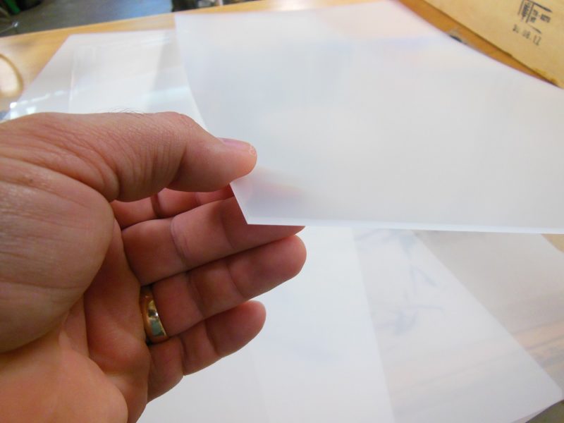 Diffuser sheets