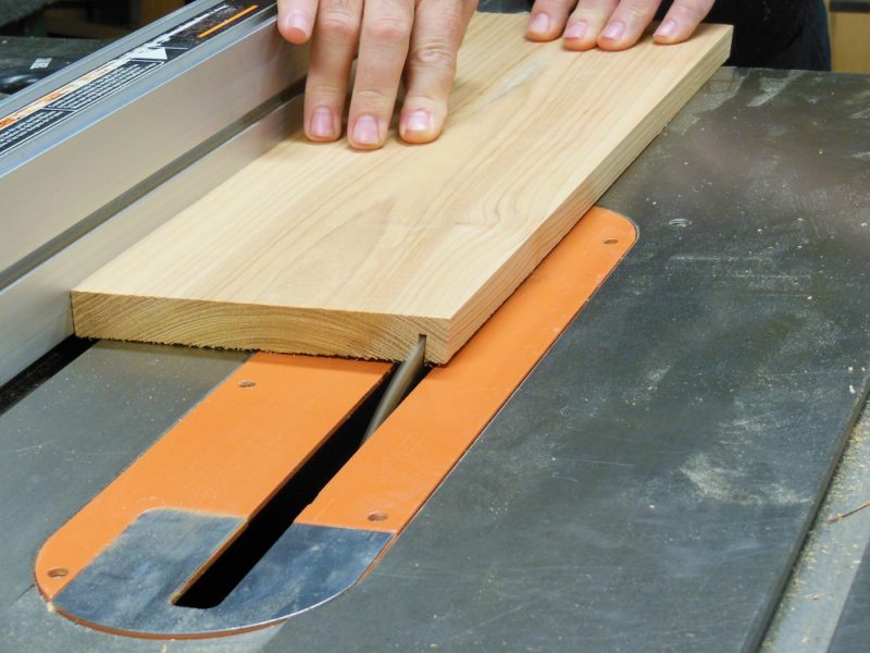 Grooving the rear panel.