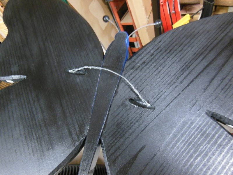 Hanging wire