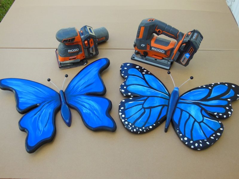 Ridgid butterflies