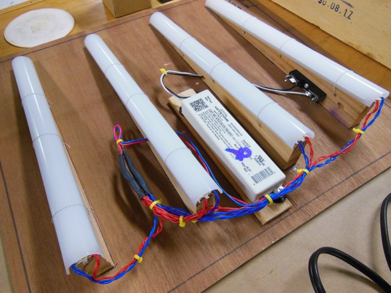 An overview of the circuit wiring.