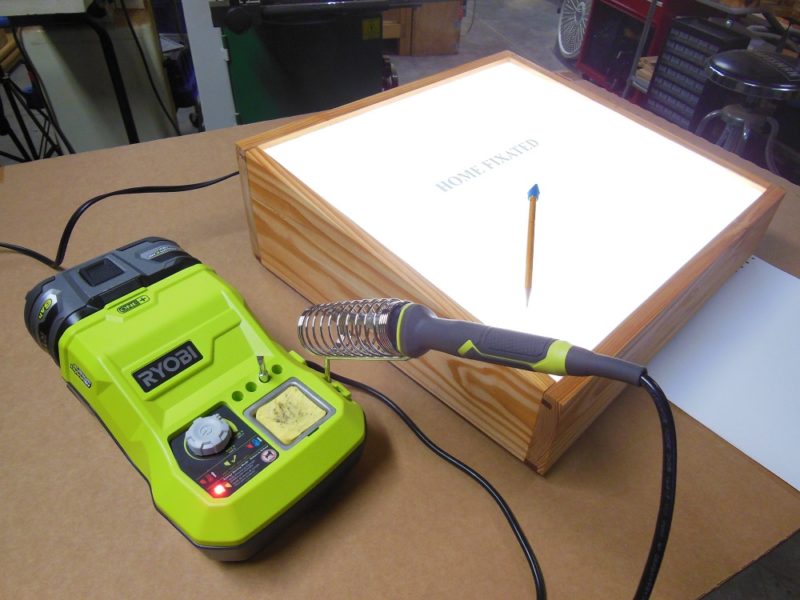 Ryobi 18V ONE+ hybrid soldering station.
