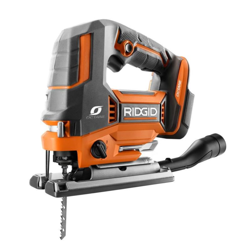 The Ridgid 18V Octane jig saw.