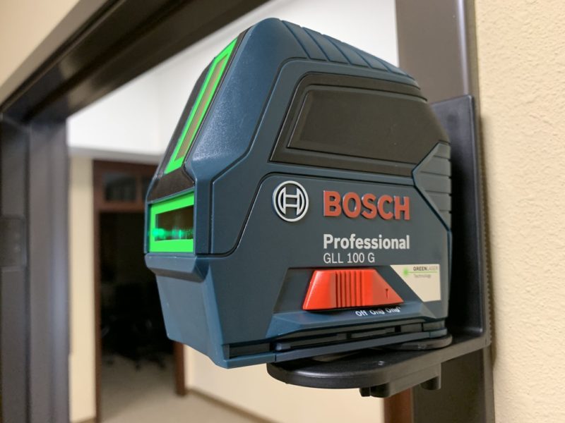 bosch gll 100 gx green cross line laser