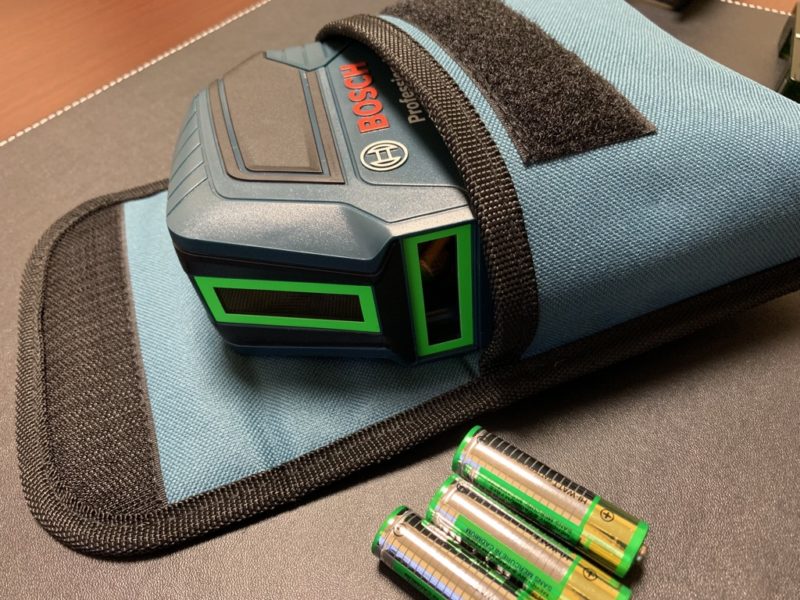 green laser case