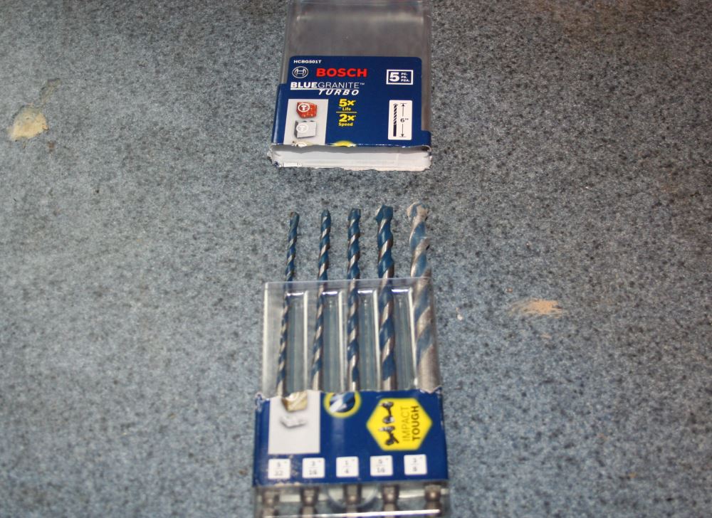 Bosch Blue Granite Turbo Bits Review Home Fixated