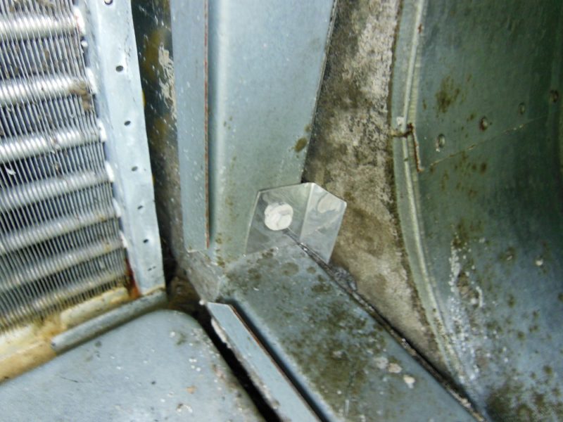 Patching that air leak.