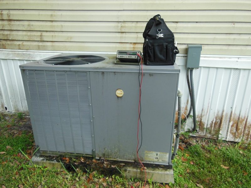 All-in-one HVAC package.