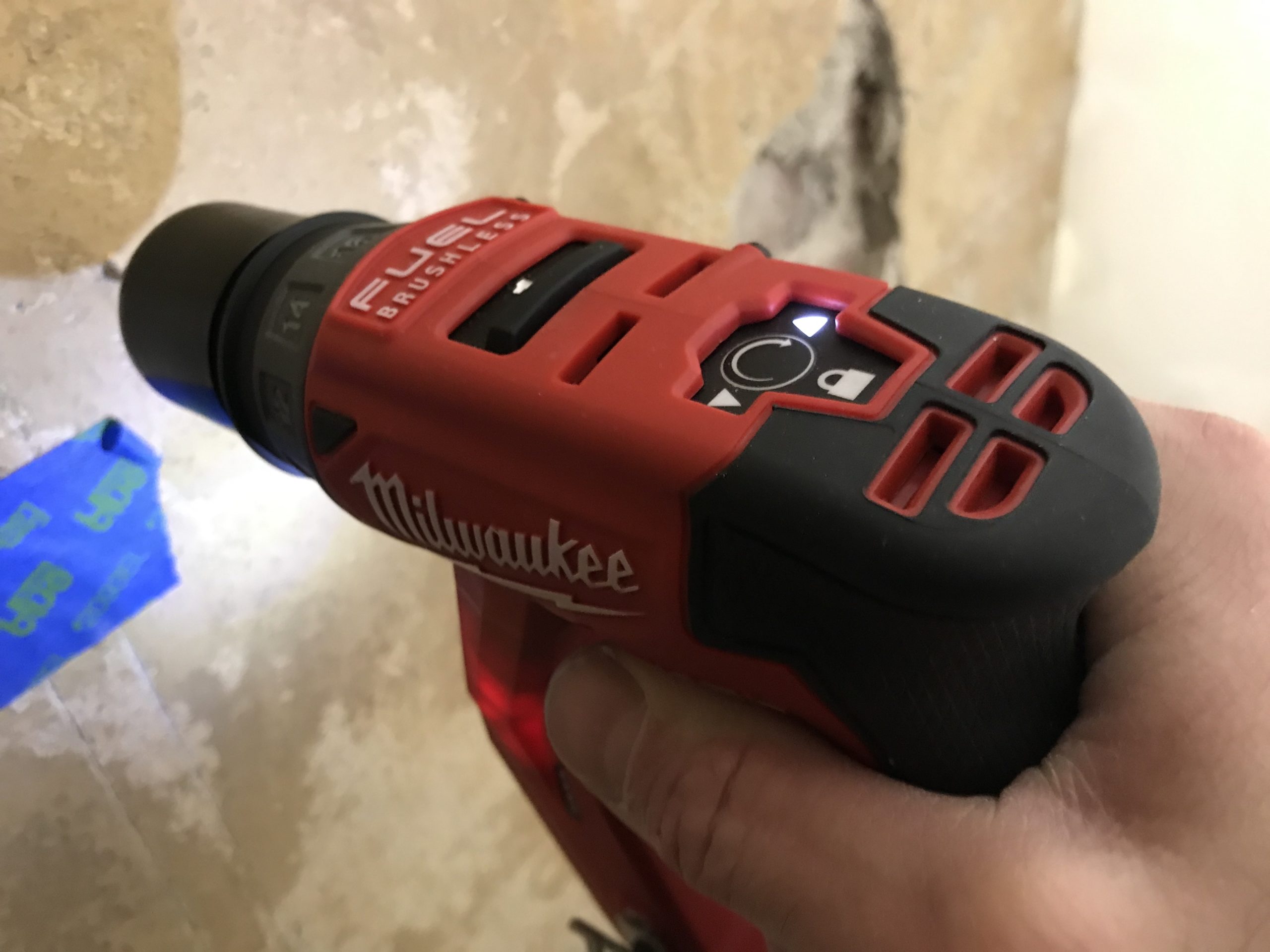 Milwaukee installation drill head wall mount we offer FREE same day