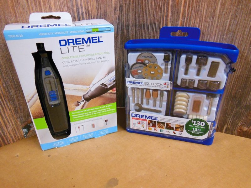Dremel Lite & 130-pc accessory kit.