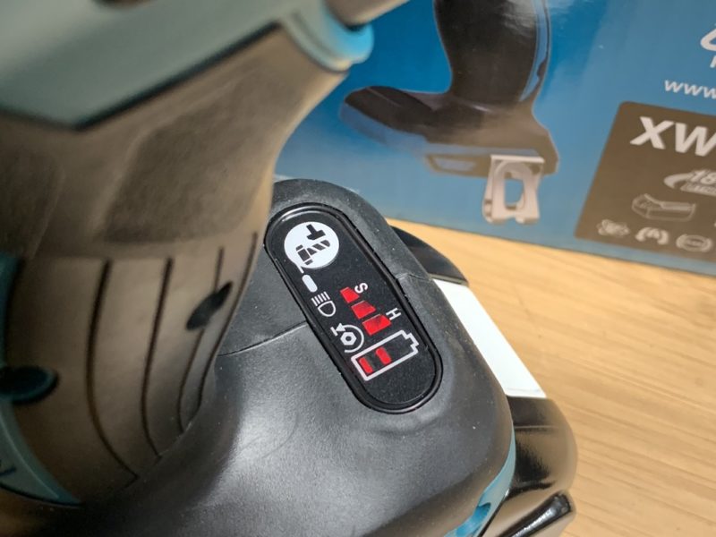 makita impact wrench controls