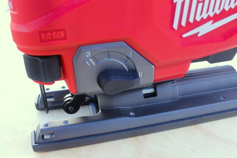 Orbital action selector lever