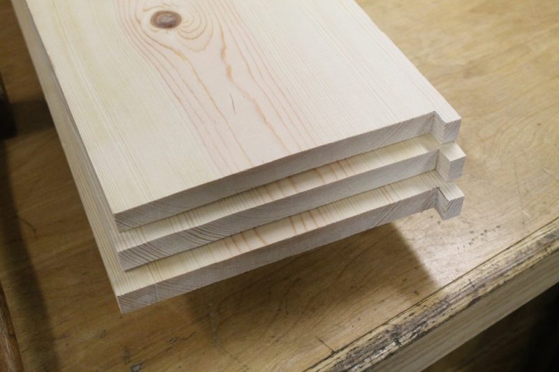 Milwaukee M18 bookshelf project.
