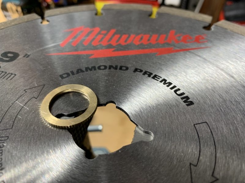 milwaukee diamond blade