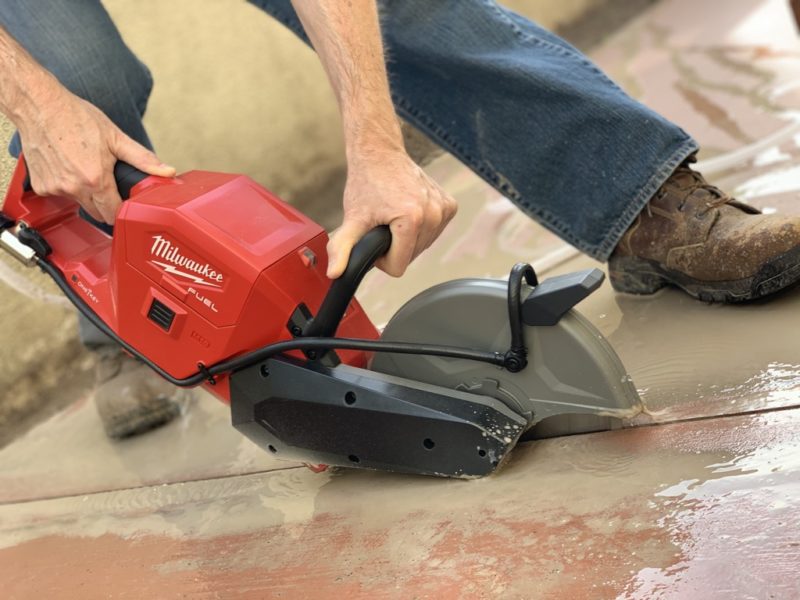 milwaukee concrete cutting