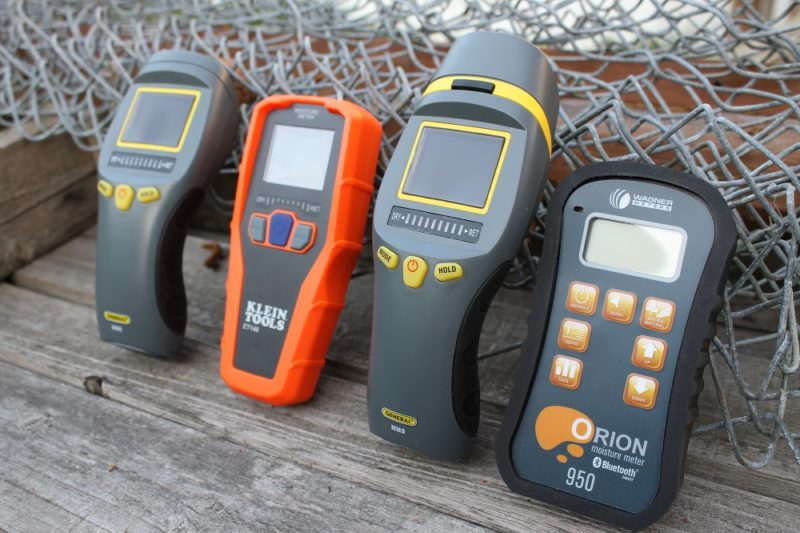 Pinless moisture meters
