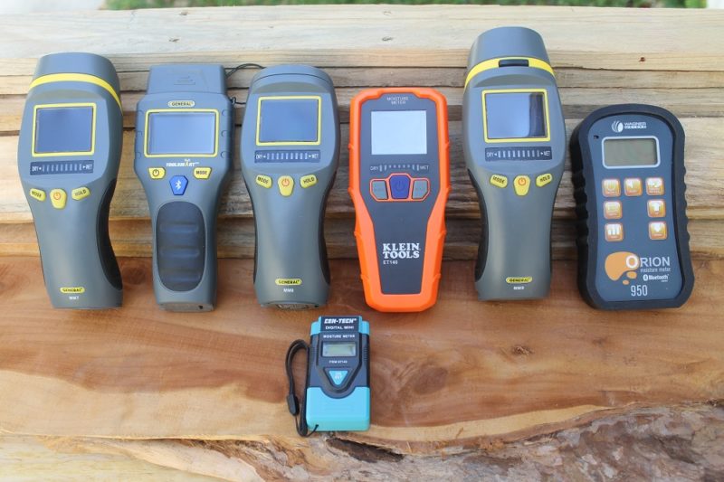 Moisture meter lineup