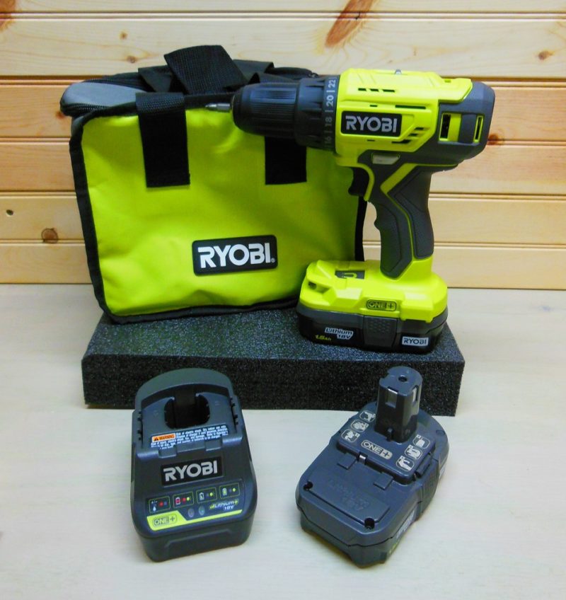 Ryobi P215K1 18V ONE+ drill/driver kit.