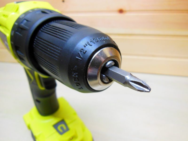Ryobi P215 keyless chuck.