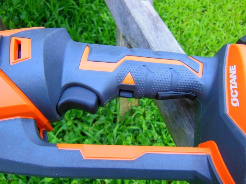 "Hex Grip" overmold.