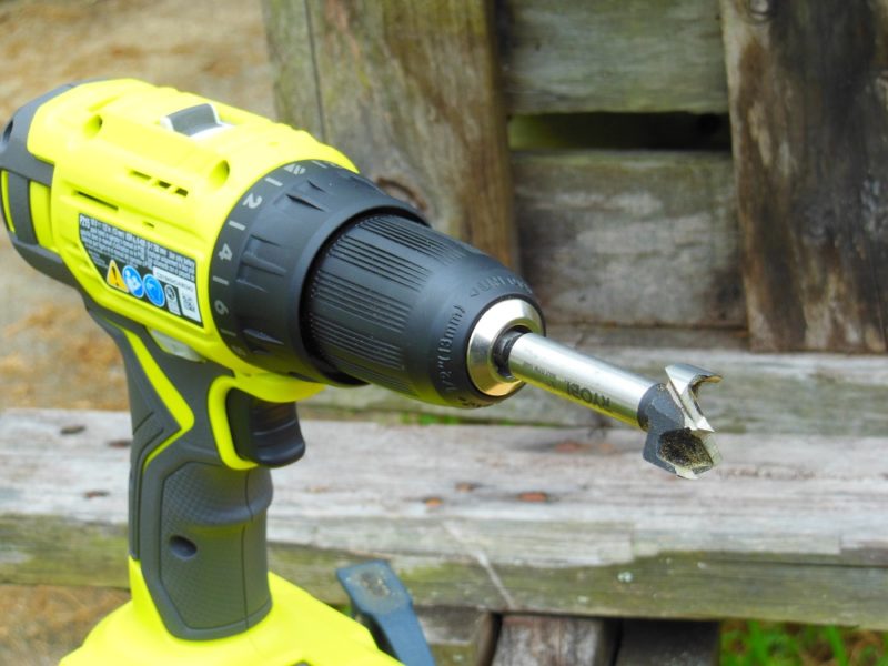 Running Forstners in the Ryobi P215