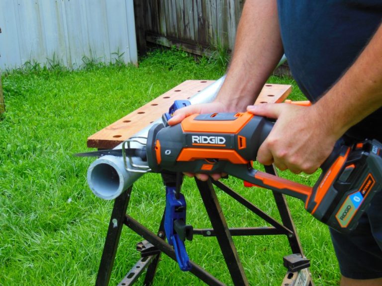 Ridgid R86448 18V Octane 1-Handed Recip Saw.