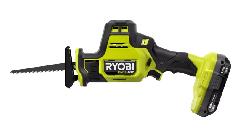 Ryobi 18V ONE+ HP one-handed reciprocating saw