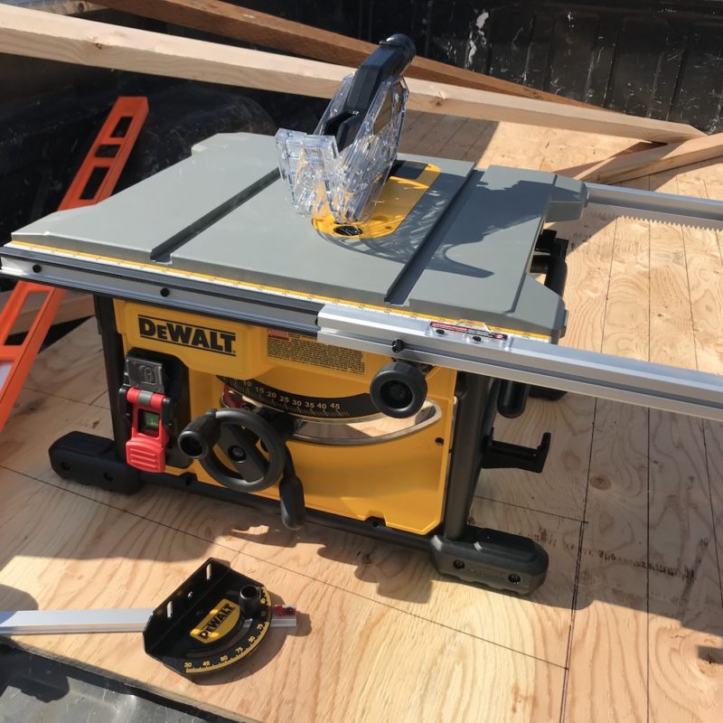 dewalt tablesaw