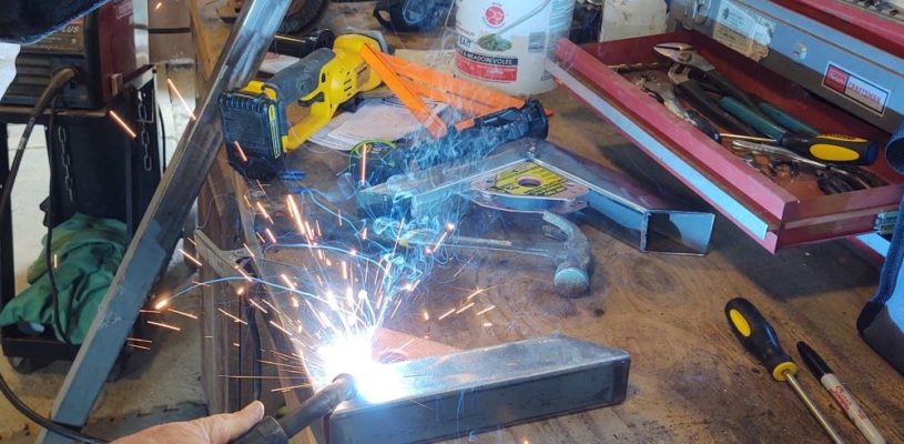 How To Build a Live Edge Table with Help From Magnetic Welding Squares