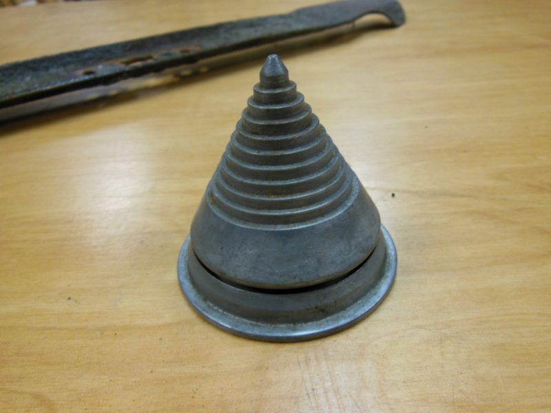 Balancing cone.