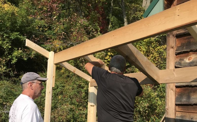 How to Build a Rustic Woodshed - Cordlessly, With the Milwaukee M18 ...