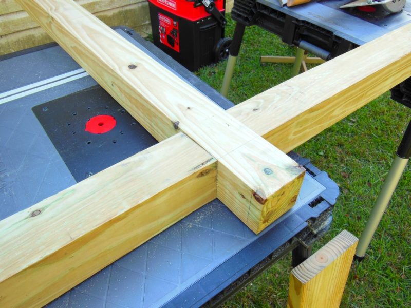 Half lap joint.
