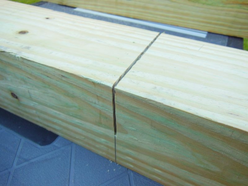 Cut in two passes.