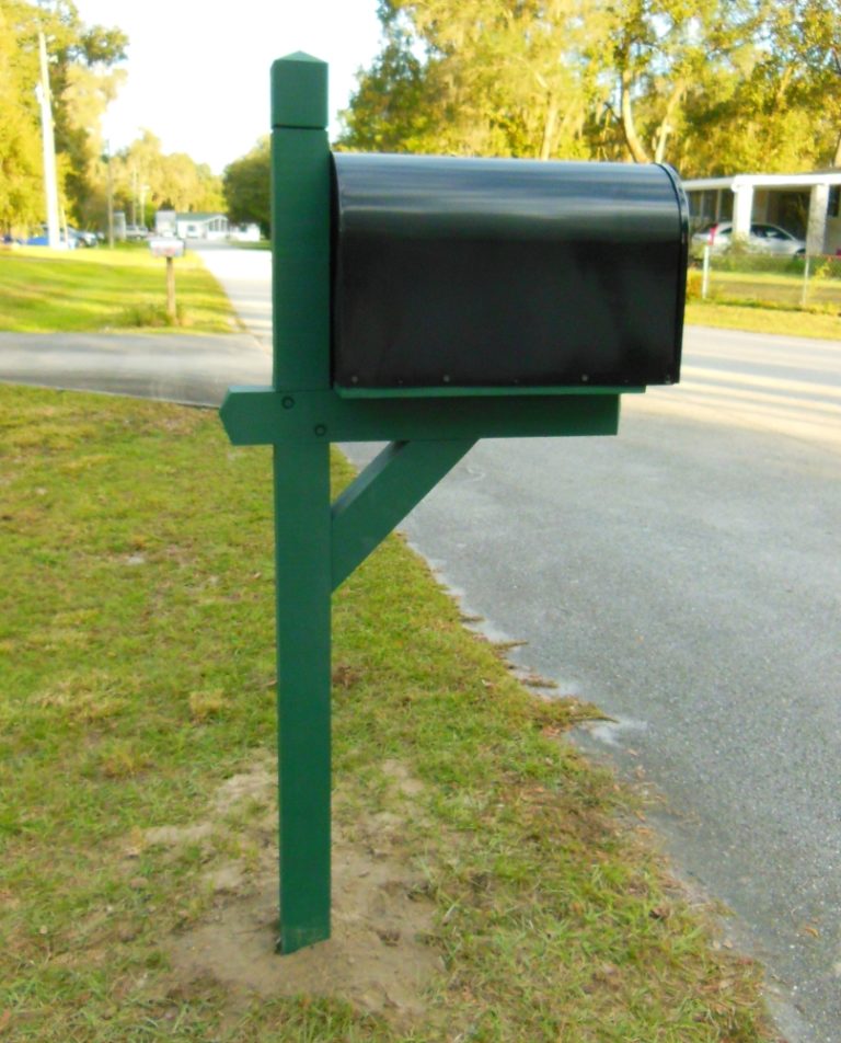How To Make And Install a Curbside Mailbox Post