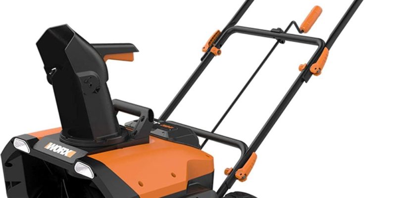 New WORX Cordless Snowblower Carves a Path - Home Fixated