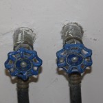 Old-school faucets, last turned off in...2007?