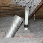 The plumber had the vent hooked up in no time!