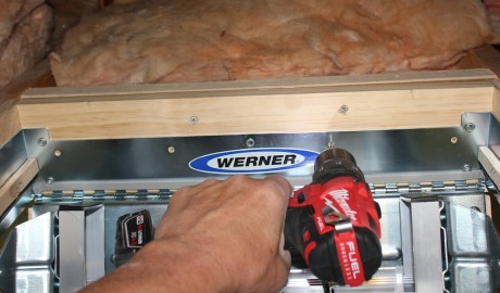 install attic ladder