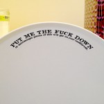 When subtlety fails...