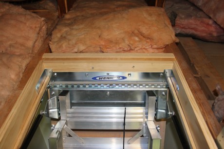 install attic ladder