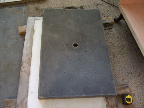 diy concrete countertop