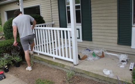 install porch railing