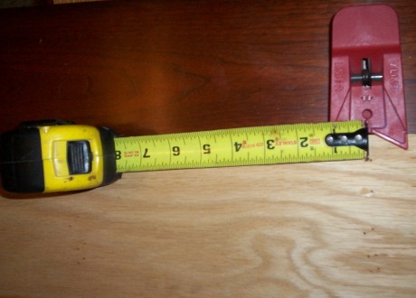 Works just as well for tape measures too!