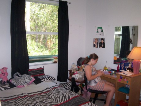 Texting, Boy Bands and the Loud Colors of a teenage Girls Room