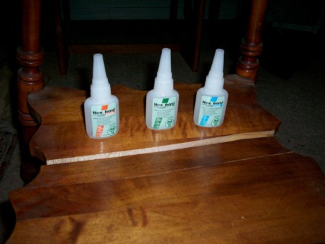 I fixed my broken table too